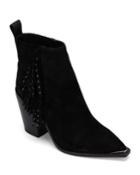 West Side Suede Fringe Booties