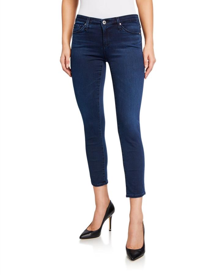 Cigarette Cropped Jeans