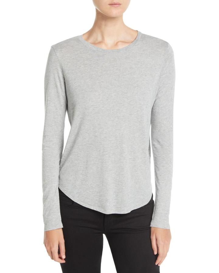 Little Boy Crewneck Long-sleeve T-shirt