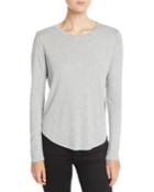 Little Boy Crewneck Long-sleeve T-shirt