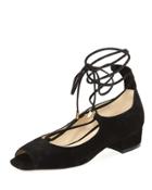 Emmie Lace-up Open-toe