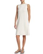 Felpa A-line Shift Dress, Butter