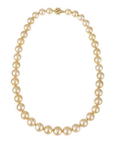 14k Golden South Sea Pearl Necklace,