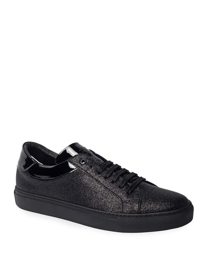 Napoli Iridescent Suede Low-top