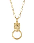 Panther Door-knocker Necklace