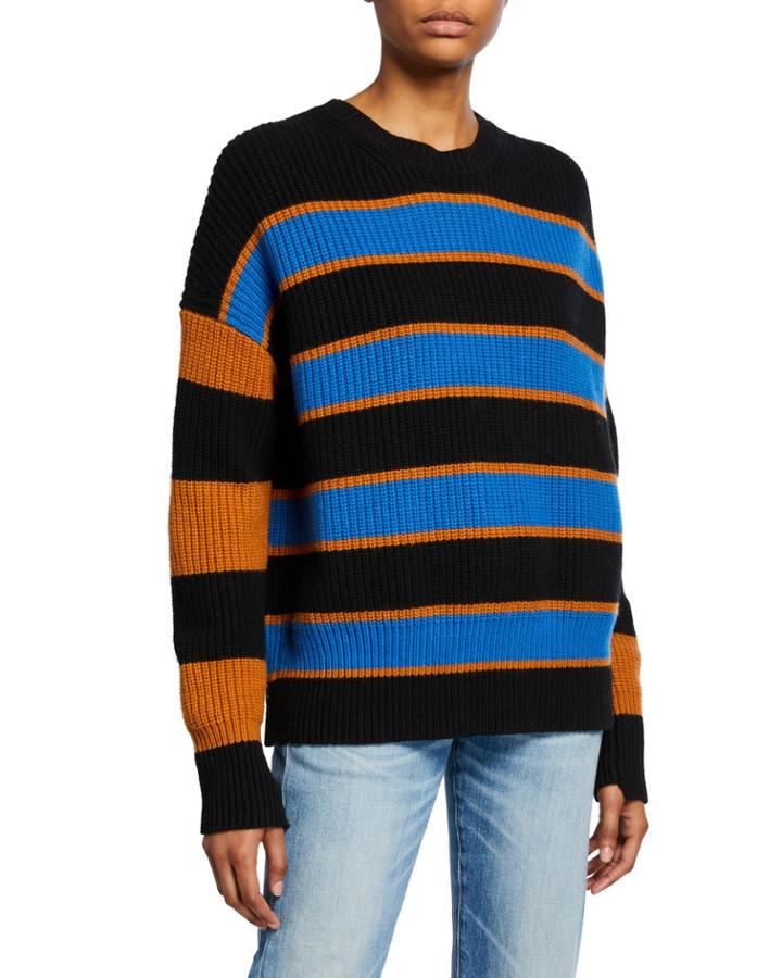 Roman Striped Lambswool