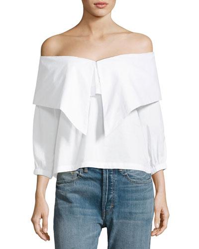 Serenade Off-the-shoulder Top