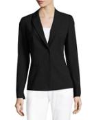 Mabel Two-button Suiting Jacket, Black
