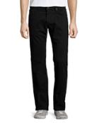 Darr Straight-leg Jeans, Black