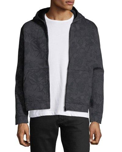 Camu Butterfly Scuba-knit Hoodie