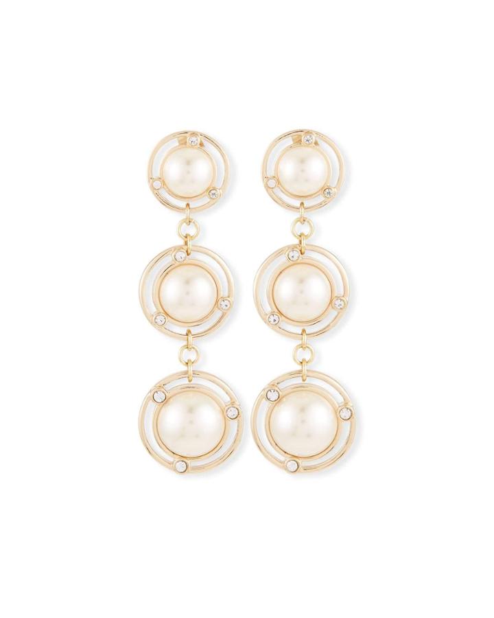 On Air Triple-drop Earrings