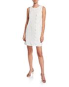 A-line Sleeveless Dress W/ Front Detail