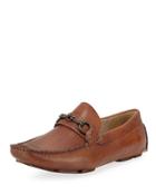 Swing Of Things Leather Driver, Brown