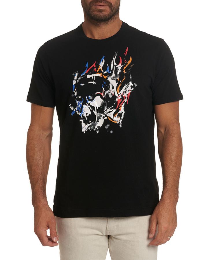 Men's Fire Racing Graphic Crewneck Tee