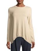 Cashmere Crewneck Trapeze