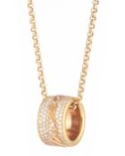 Chopard Chopardissimo 18k Rose Gold Pave Diamond Pendant Necklace, Women's