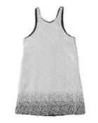 Kinsley Two-tone Knit Sequin Shift Dress,