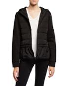 Puffer Peplum Jacket