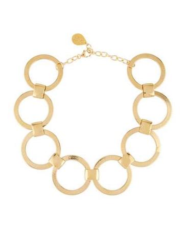 Large Link-chain Statement Choker Necklace
