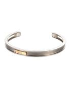 18k Rose Gold & Titanium Bracelet,