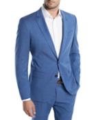 Men's Bright Solid Two-piece Wool
