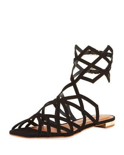 Lindsey Leather Cage