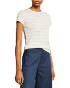 Multi Stripe Essential Cotton T-shirt