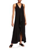 Galia V-neck Sleeveless High-low