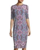 Byzantine Short-sleeve Jersey Sheath