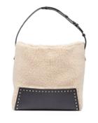 Alter Faux-shearling Hobo Bag