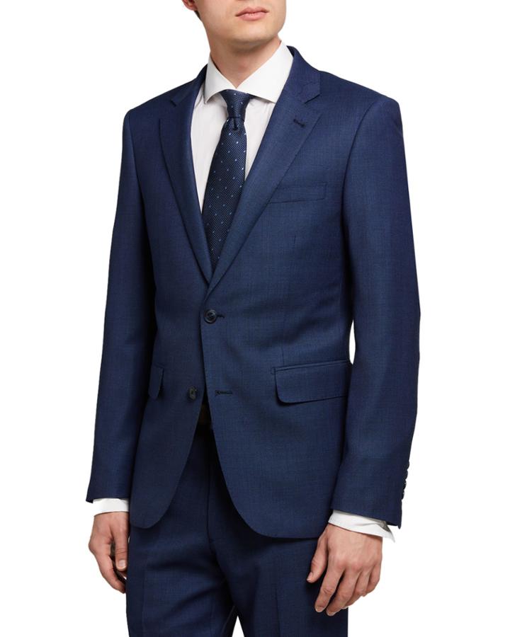 Two-piece Trim-fit Wool