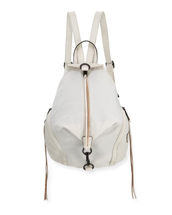 Julian Vertical-zip Nylon Backpack