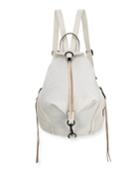 Julian Vertical-zip Nylon Backpack