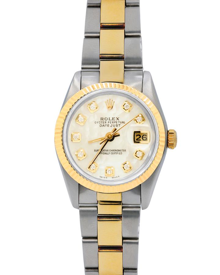 Pre-owned Oyster Perpetual Datejust Watch With Diamonds