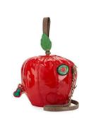 Apple-shaped Crossbody Bag, Red