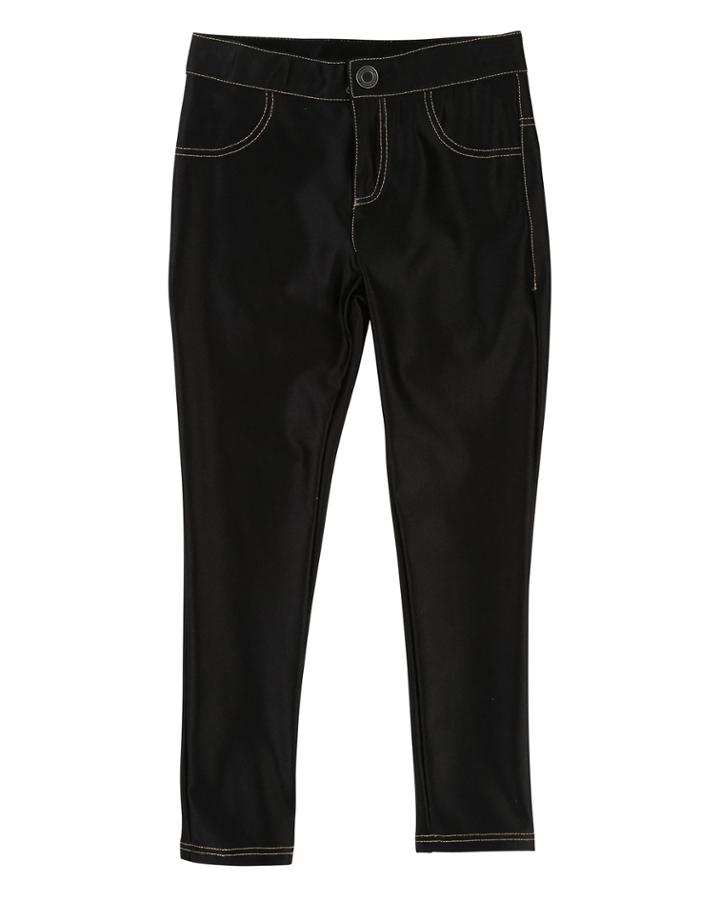 Satiny Stretch Trousers,