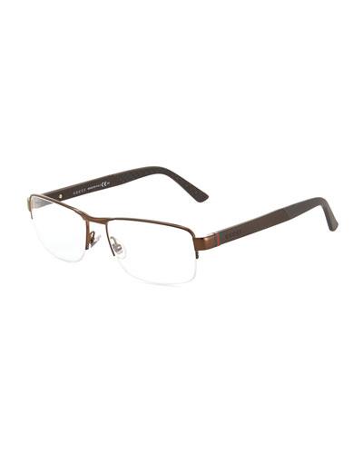 Square Steel Optical Glasses