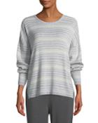 Long-sleeve Striped Organic Cotton
