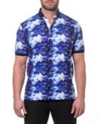 Men's Shape-fit Printed Jersey Polo