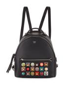 Fendi Leather Backpack With Abs