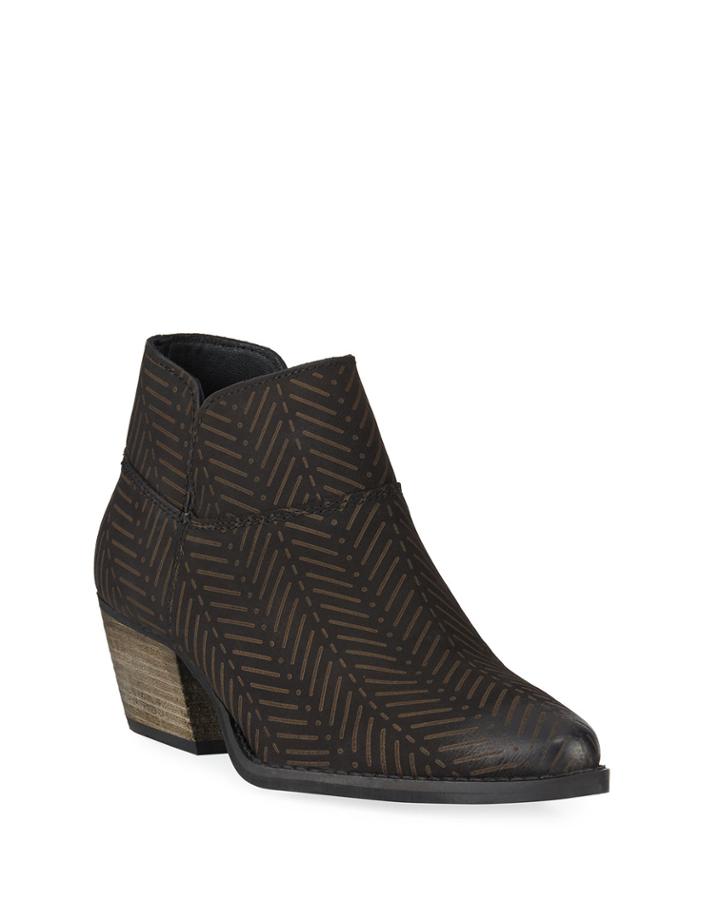 Zander Nubuck Ankle Booties