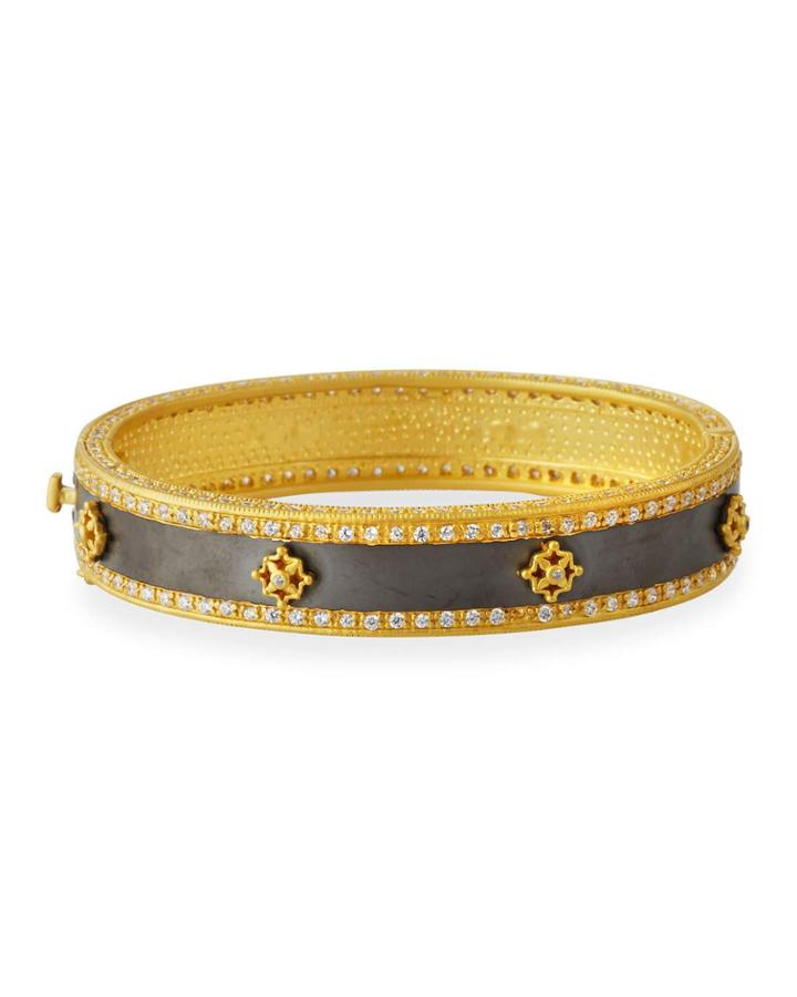 Signature Icon Cubic Zirconia Bangle