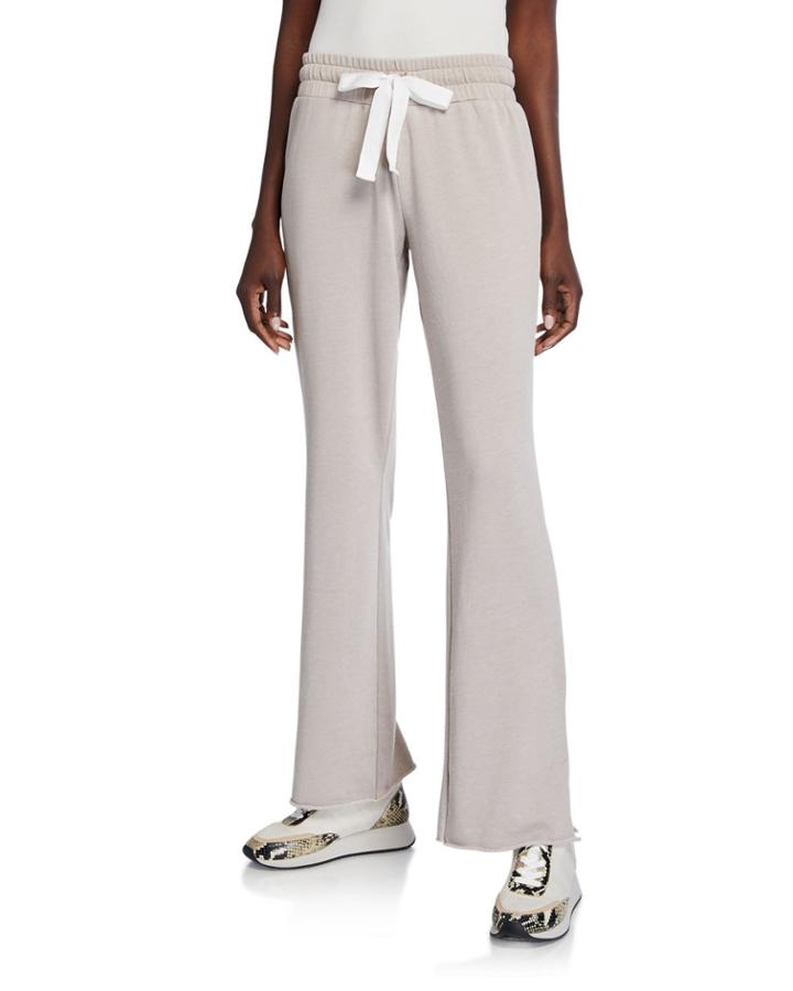 Raw-edge Twill Tape Pants