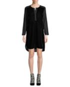 Kenzie Whisper Velvet Dress