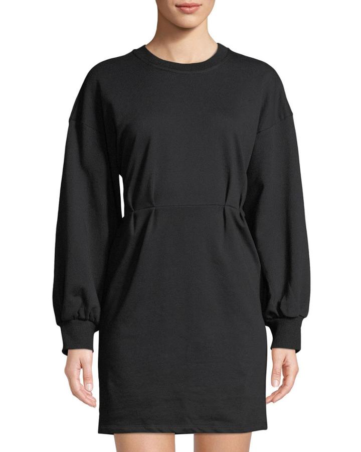 French Terry Pleated