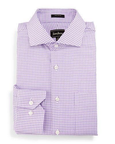 Classic-fit Pinwheel-check Dress