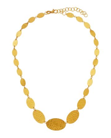 24k Mango Small Tapered Necklace