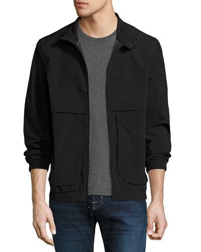 Caton Crinkle-shell Bomber Jacket