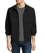 Caton Crinkle-shell Bomber Jacket