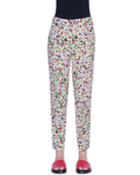 Maiko Pixel-print Ankle Pants